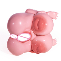 Scarlet Bear Big Butt Mold Animal Ass Sex Doll Silicone Tight Texture Pocket Pussy for Men Doggy Penis Training Sex Pleasure