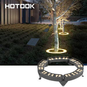 Đèn LED cảnh quan ngoài trời điện áp thấp 3000K ánh sáng trắng ấm bằng nhôm, đèn ôm cây, đèn cây cọ, chống nước dùng ngoài trời - Product Image 1