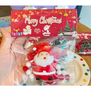 ของเล่นบีบลดความเครียดรูปสุนัขสไตล์คริสต์มาสแบบขายส่ง Taba Squishy บีบแล้วคืนรูปช้าๆ น่ารัก ทำจาก TPR การ์ตูนสัตว์ - Product Image 3