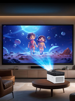 Projecteur Ultra Courte Focale Magcubic Hy450 Vidéo 1080p Smart LCD 8K Pour Home Cinéma