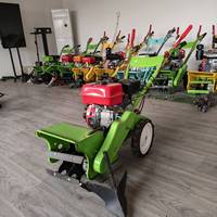 Désherbeuse agricole légère portative à essence/diesel pour le désherbage multifonctionnel des champs et vergers