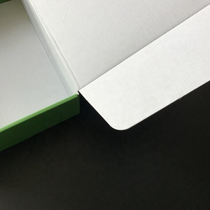 Boîte d'emballage personnalisée en carton ondulé vert, 1 pièce, bon marché, boîtes mobiles - Product Image 4