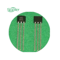 Sensores Magnéticos Inteligentes: Sensor de Efecto Hall 49E, Componente S49E, Interruptor de Efecto Hall SS49E