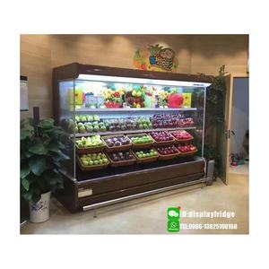 2M Supermarché Multideck Affichage Vertical <span class=keywords><strong>Réfrigérateur</strong></span> pour Fruits Légumes Ventilateur réglable à température unique Refroidisseur ouvert - Product Image 6