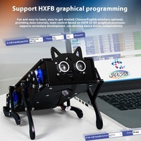 Intelligente Vierbeiner Mechanischer Hund Bionischer Roboter Elektronisches Haustier-Kit Programmier bare Fernbedienungsrobotik-Lernkits