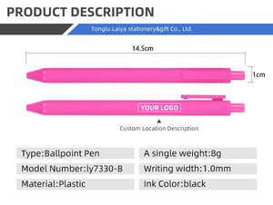 Penna a sfera personalizzata in plastica, penna robotica acrobatica trasformabile - Product Image 2