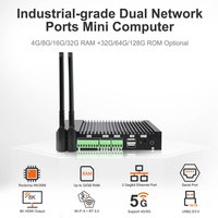 Nouveau Rk3588 Android 12/13 Liontron Mini PC 1000M double Ethernet HD affichage AIOT contrôleur ordinateur Ports série COM UART sans ventilateur