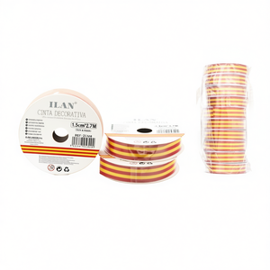 Nastro Decorativo Ilan 1,5 Cm X 2,7 M Colori Bandiera Spagnola 10 Pezzi - Product Image 2