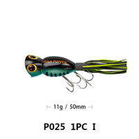Leurre flottant pour la pêche en eau profonde, 50mm/11g, leurre artificiel pour la pêche à la perche, p025