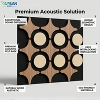 Panneaux acoustiques géométriques emboîtables en forme d'étoile, finition bois, écologiques, pour salon, salle de sport, chambre, entrepôt, hôtel, appartement