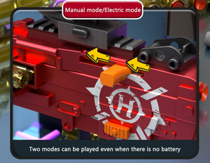 M416 carcasa eléctrica para lanzar disparo continuo pistola de juguete para niños simulación niño carcasa EVA para lanzar balas blandas - Product Image 4