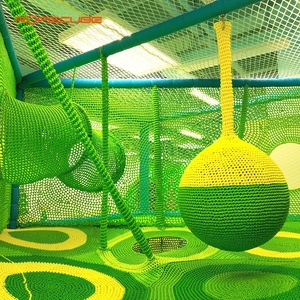 Ropecube Outdoor Creative Rope Climbing and Amusement Equipment | Instalaciones recreativas personalizadas para niños Parques de atracciones - Product Image 1