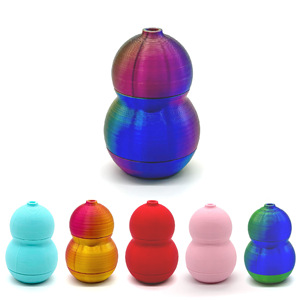 Juguete Desestresante en Forma de Calabaza Impreso en 3D con Color Personalizado, Modelo Portátil para Exhibición - Product Image 2
