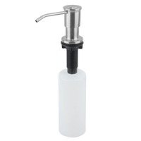 Accessoires de cuisine : Distributeur de savon liquide intégré pour évier, ensemble de détergent à vaisselle, distributeur de savon pour cuisine