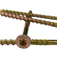C1022 Type 17 Vis à bois Torx Vis de construction d'aménagement paysager