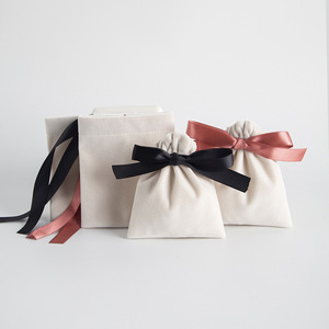 Bolsa de Terciopelo con Cordón y Logotipo Personalizado, Bolsa de Almacenamiento para Accesorios, Joyería Pequeña, Cosméticos, Gafas, Perfume, Regalo - Product Image 2