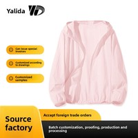 Veste de protection solaire à capuche unisexe résistant aux rides séchage rapide bouclier UV pêche d'été randonnée cyclisme