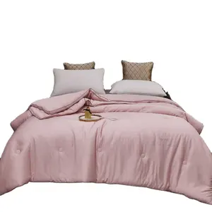 Заводской заказ Высокое качество тутового шелка Одеяло шелковое одеяло розовое шелковое кашемировое одеяло