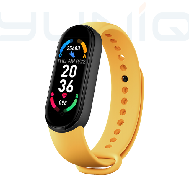 Yuniq 2022 Popular Mi Band 6 Smart Watch M3 M4 M5 M6 Smart Band Fitness Sport M6 Smartwatch M6 Plugin Charging