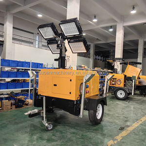 Tùy Chỉnh Ngoài Trời Chiếu Sáng Di Động Động Cơ Ánh Sáng Tháp Kính Thiên Văn Mast Máy Phát Điện Diesel Ánh Sáng Tháp - Product Image 2