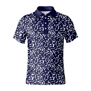 Chemises polo pour hommes de haute qualité, surdimensionnées, en polyester et élasthanne, manches courtes, respirantes, décontractées, pour l'été, logo personnalisé - Product Image 1