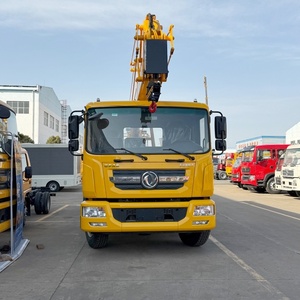 Camión con plataforma aérea articulada Dongfeng 4x2, camión con cesta elevadora de brazo plegable, camión elevador aéreo - Product Image 2