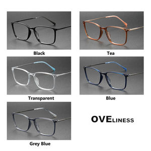 <span class=keywords><strong>2026</strong></span> Vintage Titanyum Gözlük Çerçevesi Erkekler Kare Optik Miyopi Reçeteli Gözlük Çerçevesi Kadınlar İçin Gözlük - Product Image 5