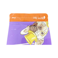 Emballage durable en aluminium de qualité alimentaire pour aliments pour chats, sachet refermable à 3 côtés, 100g 200g, pour aliments humides pour animaux de compagnie