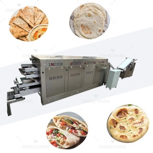 Petite machine à tortilla automatique bon marché Ligne de production de pain pita arabe Machine à pain pour la sainte communion Chapati Roti - Product Image 2