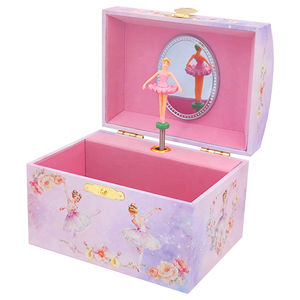 Elegante Caja Musical <span class=keywords><strong>de</strong></span> Ballet <span class=keywords><strong>de</strong></span> la Fábrica Jakos - Regalo Perfecto para <span class=keywords><strong>Cumpleaños</strong></span>, Navidad y Festividades <span class=keywords><strong>de</strong></span> Niñas, Caja Musical <span class=keywords><strong>de</strong></span> Madera - Product Image 1