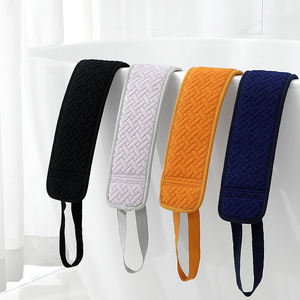 Ensemble de bain exfoliant OEM à texture brique-Gants de bain double face et épurateur de dos, épaissi pour une exfoliation en profondeur et l'élimination de la saleté - Product Image 2