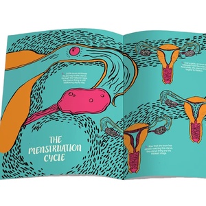<span class=keywords><strong>Livre</strong></span> personnalisé imprimé avec une fabrication exquise axée sur l'éducation sexuelle dans la catégorie papier et carton - Product Image 2