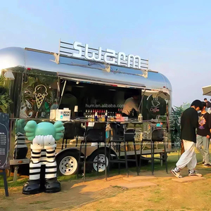 Popular Street Outdoor <span class=keywords><strong>2023</strong></span> American BBQ Food Trailer Food Cart Diseño móvil con Snack Cocina móvil Equipos de cocina Precio - Product Image 4