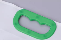 Sacs d'emballage pour riz de qualité alimentaire 2kg 5kg 10kg, pochettes à fond plat verticales 1kg, sacs sous vide en plastique personnalisés pour l'emballage du riz