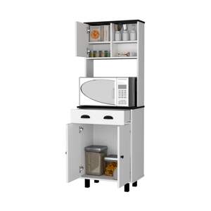 DB Armoire de cuisine 1 tiroir Emily White et Wengue - Product Image 5