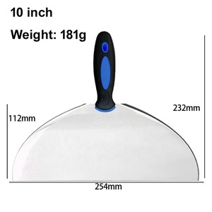 Set di 5 Spatole per Stucco, Raschietti per Vernice, Utensili per Riparare Cartongesso, Rimuovere Carta da Parati, Fango e Intonaco - Product Image 4