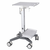 Densitomètre osseux à ultrasons sur chariot, plateforme de dépistage de l'ostéoporose avec porte-gobelet réglable, pour hôpitaux et cliniques, vente en gros, OEM