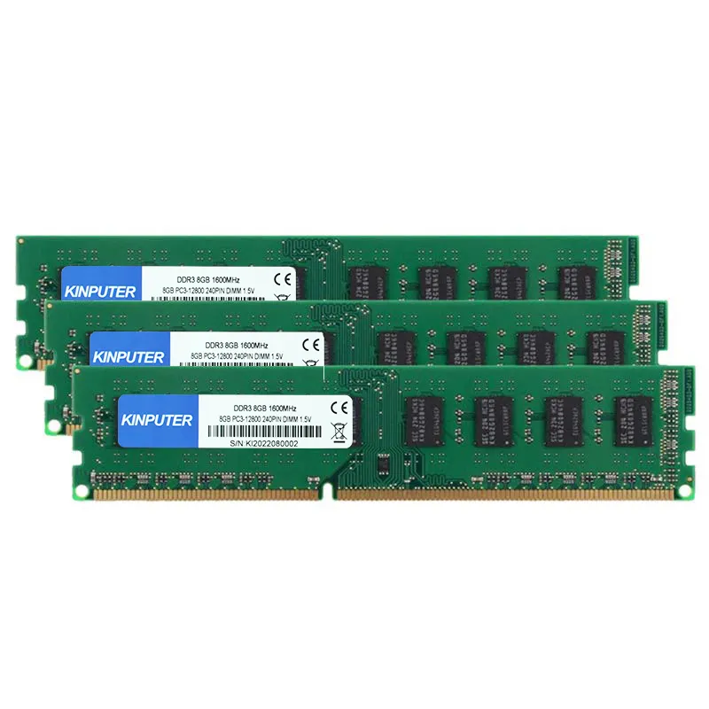 Ram DDR3 2GB 4GB 8GB Memoria Ram DIMM 1333MHz 1600MHz Speicher Desktop PC3-12800U 1,5 V 2G 4G 8G PC-Speicher