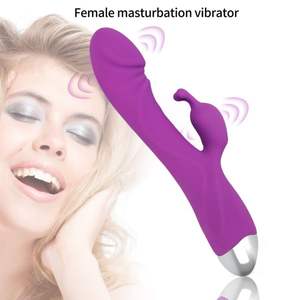 Honlovy Dildo Rabbit Bunny Vibrator Günstige Sexspielzeug für Erwachsene Kostenlose Proben <span class=keywords><strong>in</strong></span> <span class=keywords><strong>Sex</strong></span> produkten G-Punkt Klitoris Vibrator für Frauen - Product Image 4
