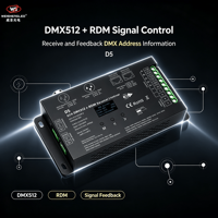 Décodeur DMX OLED 5CH*6A 12-24VDC CV D5