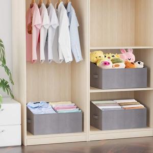 Panier de rangement trapézoïdal de haute qualité, lot de 3, avec cloison, fournisseur de bacs de rangement pliables ouverts pour l'organisation de la maison - Product Image 2