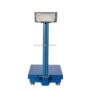 TCS Electronic T1 Carbon Steel Tisch waage 100kg/200kg/300kg Kapazität LED/LCD-Anzeige Preis berechnungs plattform Waage OEM - Product Image 3