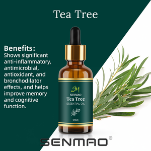 Offre Spéciale 100% huile d'arbre à thé naturelle pure pour les soins de la peau huile essentielle d'aromathérapie en vrac pour les soins capillaires aromathérapie - Product Image 2