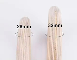 Anillas de Gimnasia de Madera de Doble Aro con Correas Numeradas de Ajuste Rápido, Entrenadores de Suspensión para Ejercicio Físico, Modelo XL - Product Image 6