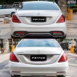 Passgenaues Body-Kit für das Facelift des Mercedes-Benz <span class=keywords><strong>S</strong></span>-Klasse W222 2014–2020 für den Umbau auf Stoßstangen im S63 AMG-Stil - Product Image 3