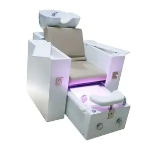 Cadeiras de pedicure para salão de beleza vermelho, shampoo e manicure, cadeira de massagem para mãos, com desinfecção para surf, novidade