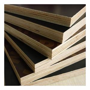 Contrachapado de cara de película, paneles de pared de hormigón de 18mm, hoja de contrachapado de encofrado, 4x8 tableros de madera, hojas de contrachapado fenólico para construcciones - Product Image 1