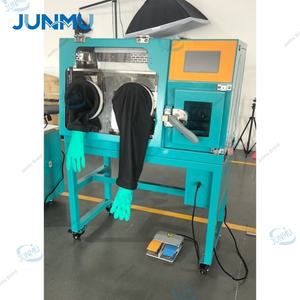 Incubadora de estación de trabajo anaeróbica termostática con cámara de laboratorio de alimentos para pruebas de control O2 de cultivo de bacterias Junmu - Product Image 1