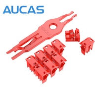 Ports Lock Network LC Port Dust Protector Universal Computer Locks Cover Plug Free Dédié Key