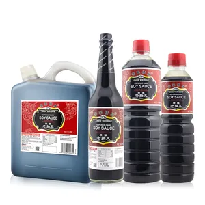 Chinese Premium Dark Soy Sauce Food Seasoning Dark Soy Sauce With Factory Price